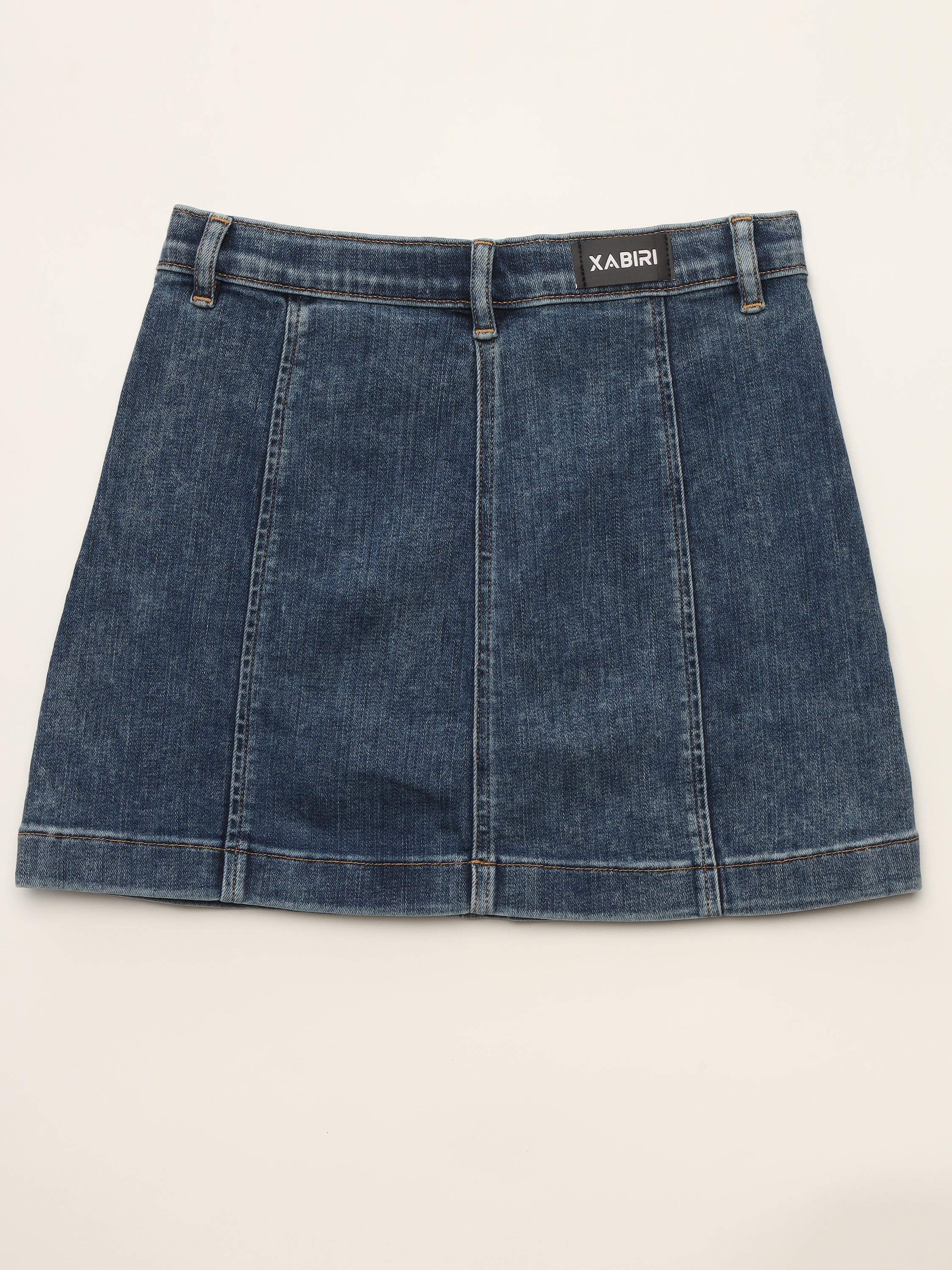 GIRLS STRETCH DENIM SKIRT