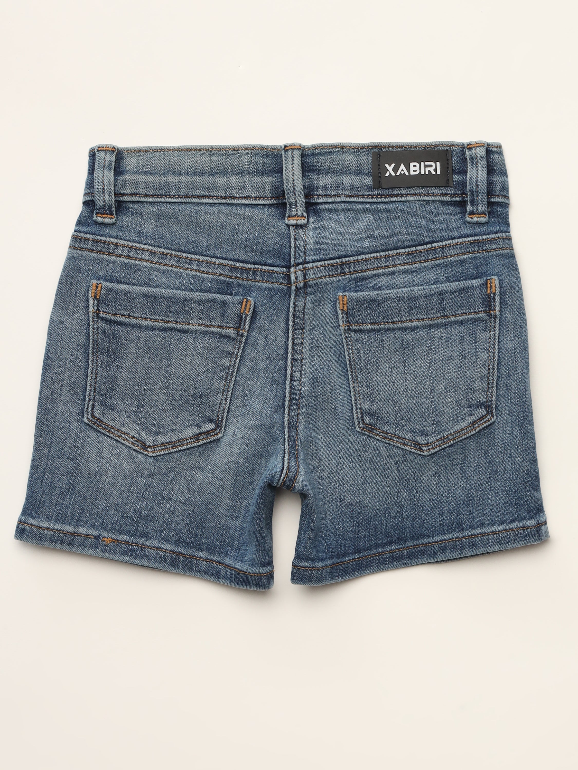 GIRLS STRETCH DENIM HOT PANT