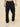 MEN BLACK STRETCH TWILL SLIM CARGO PANT