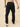 MEN BLACK STRETCH TWILL SLIM CARGO PANT