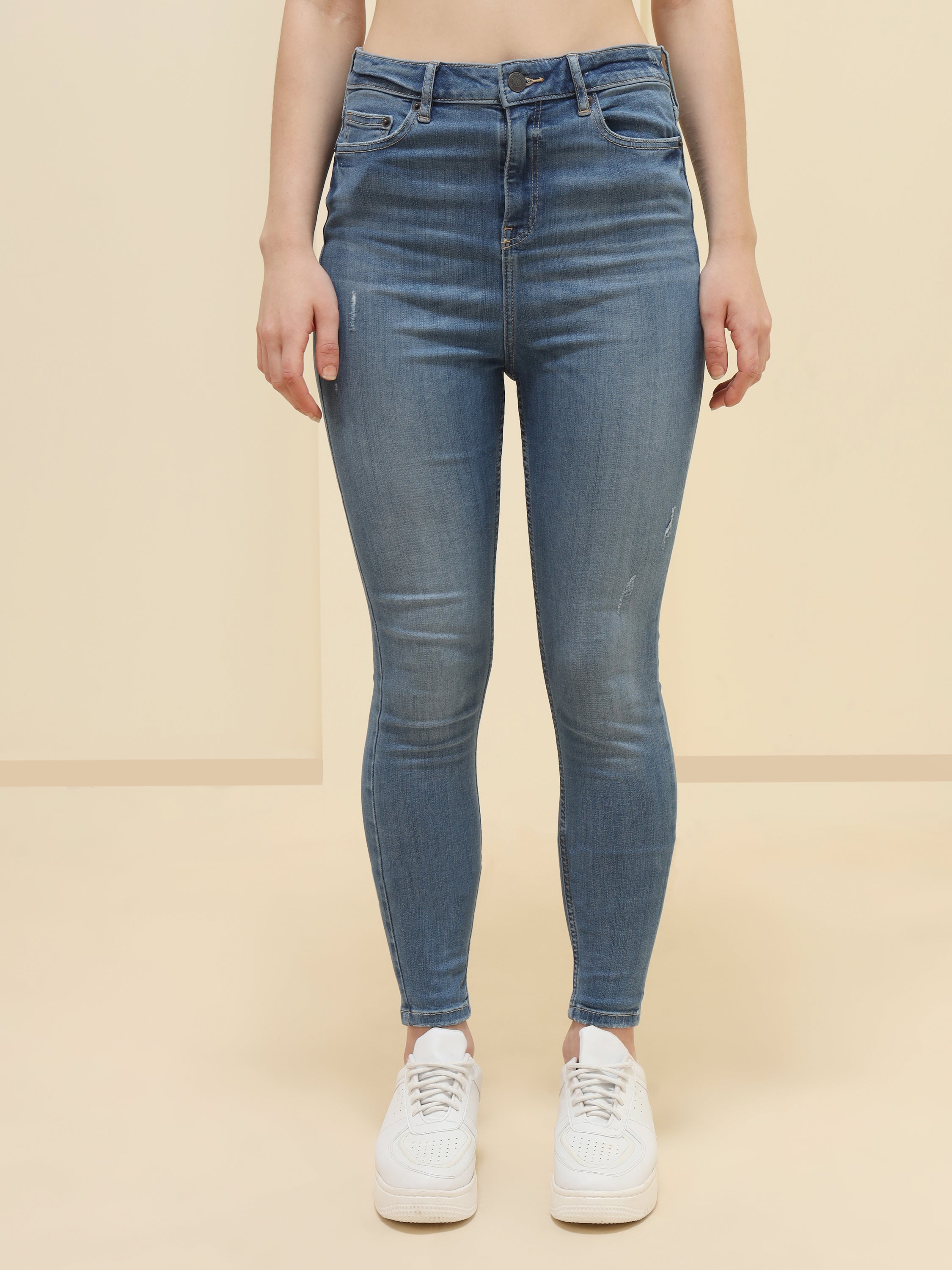 WOMEN STRETCH SKINNY FIT JEANS